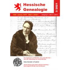 Hessische Genealogie 3/2021
