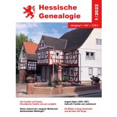 Hessische Genealogie 1/2022