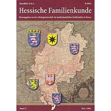 Hessische Familienkunde 1/2014