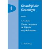 Grundriß der Genealogie Band 4