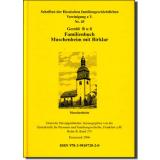 Familienbuch Muschenheim und Birklar 1641 - 1986